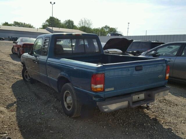 1FTCR14U4STA24499 - 1995 FORD RANGER SUP BLUE photo 3