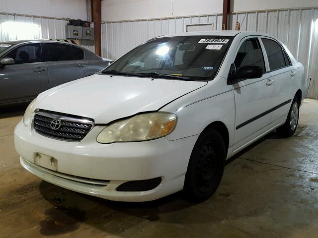 JTDBR32E770108862 - 2007 TOYOTA COROLLA CE WHITE photo 2