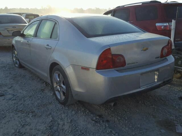 1G1ZC5E00AF308930 - 2010 CHEVROLET MALIBU 1LT ვერცხლისფერი ფოტო 3