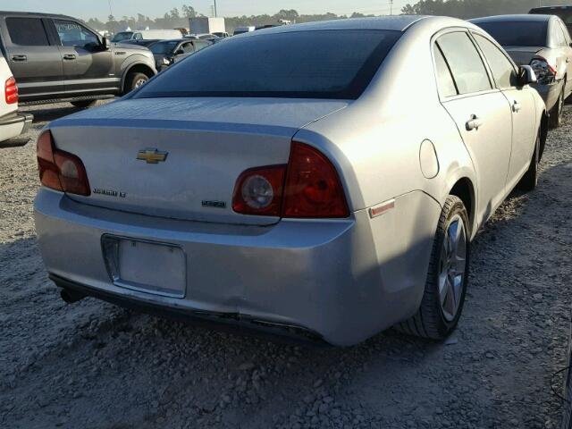 1G1ZC5E00AF308930 - 2010 CHEVROLET MALIBU 1LT ვერცხლისფერი ფოტო 4