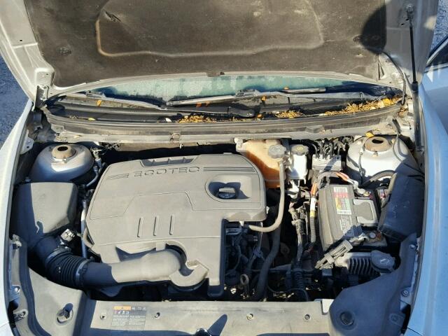 1G1ZC5E00AF308930 - 2010 CHEVROLET MALIBU 1LT ვერცხლისფერი ფოტო 7