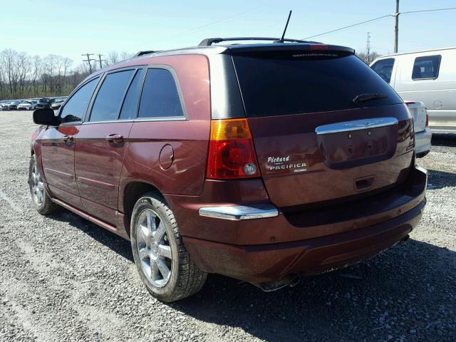 2A8GF78X37R102666 - 2007 CHRYSLER PACIFICA L ORANGE photo 3