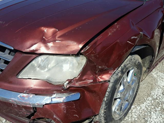 2A8GF78X37R102666 - 2007 CHRYSLER PACIFICA L 橙色 照片 9