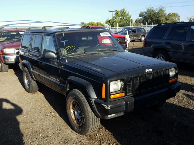 1J4FT68S3XL584598 - 1999 JEEP CHEROKEE S BLACK photo 1