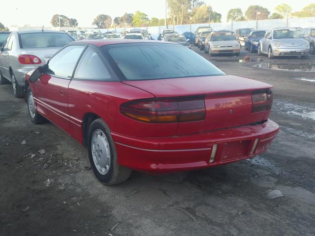 1G8ZH1479MZ113227 - 1991 SATURN SC RED photo 3