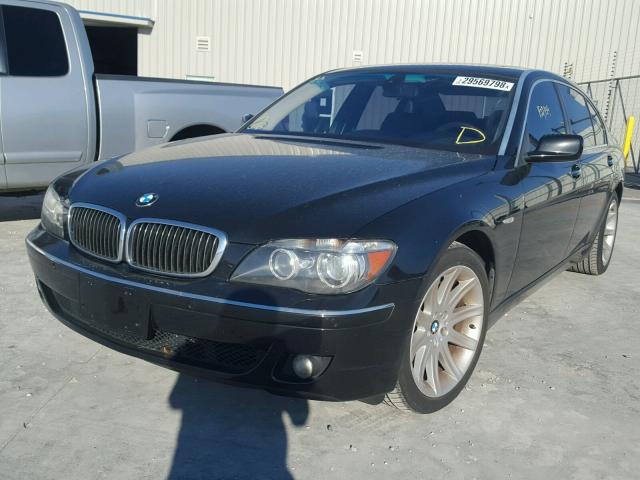 WBAHN83576DT34776 - 2006 BMW 750LI BLACK photo 2