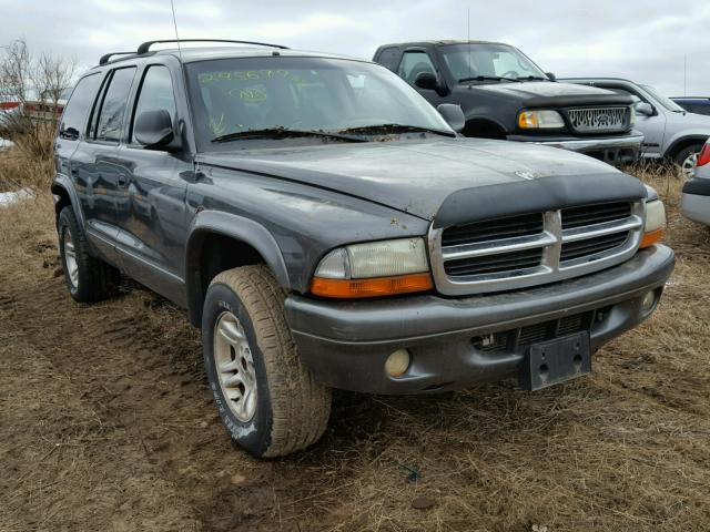 1B4HS48N72F114076 - 2002 DODGE DURANGO SL BLACK photo 1