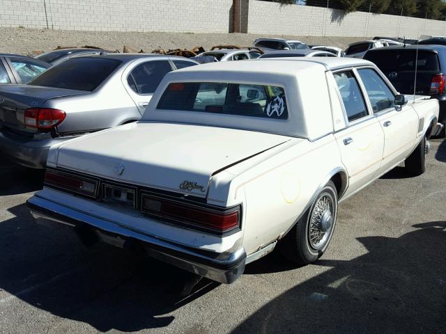 1C3BF66P5GX547866 - 1986 CHRYSLER FIFTH AVEN WHITE photo 4