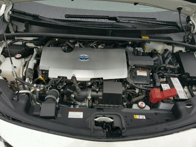 JTDKARFP7H3021811 - 2017 TOYOTA PRIUS PRIM თეთრი ფოტო 7