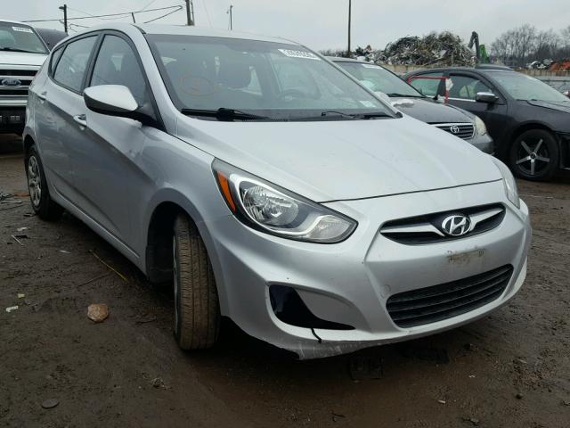 KMHCT5AE9CU044244 - 2012 HYUNDAI ACCENT GLS SILVER photo 1