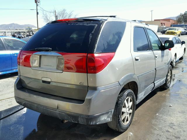 3G5DA03E52S575185 - 2002 BUICK RENDEZVOUS GRAY photo 4