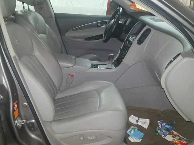 JNKAJ09F58M351420 - 2008 INFINITI EX35 BASE GRAY photo 5