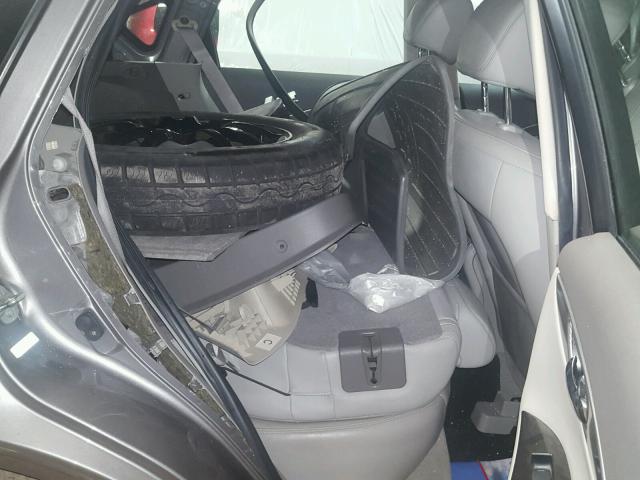 JNKAJ09F58M351420 - 2008 INFINITI EX35 BASE GRAY photo 6