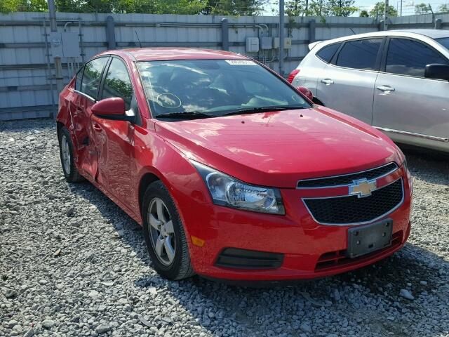 1G1PC5SB5E7351866 - 2014 CHEVROLET CRUZE LT RED photo 1