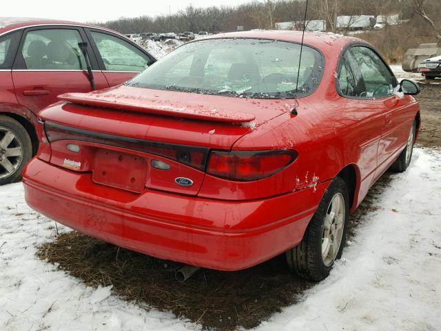 3FAFP11333R154796 - 2003 FORD ESCORT ZX2 RED photo 4