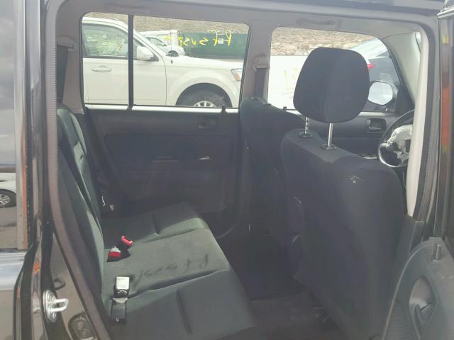 JTLKT334864111028 - 2006 TOYOTA SCION XB შავი ფოტო 6