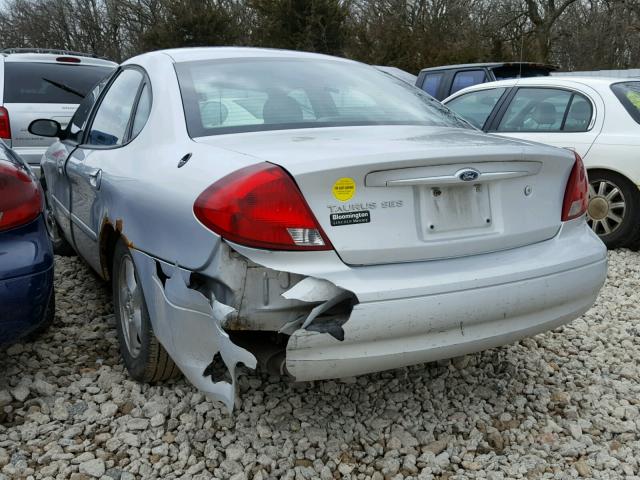 1FAFP55U03A130217 - 2003 FORD TAURUS SES SILVER photo 3