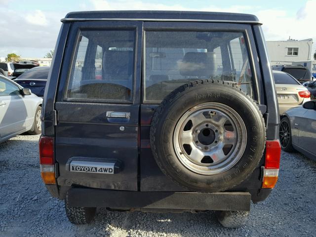 JT1V0LJ7009028320 - 1987 TOYOTA LANDCRUISE GRAY photo 10