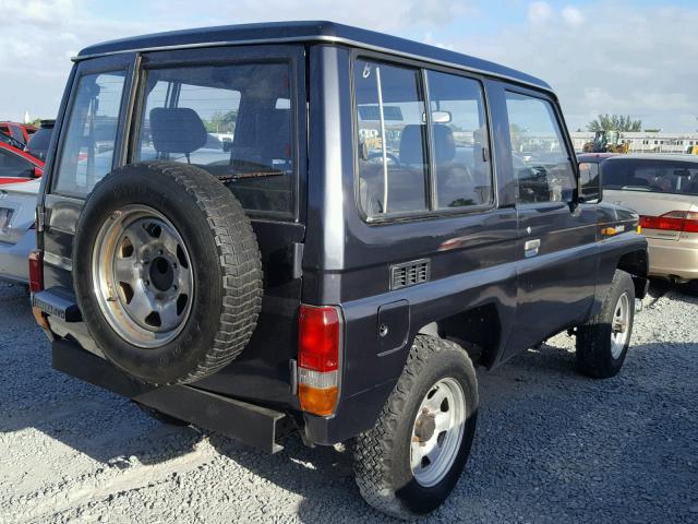 JT1V0LJ7009028320 - 1987 TOYOTA LANDCRUISE GRAY photo 4