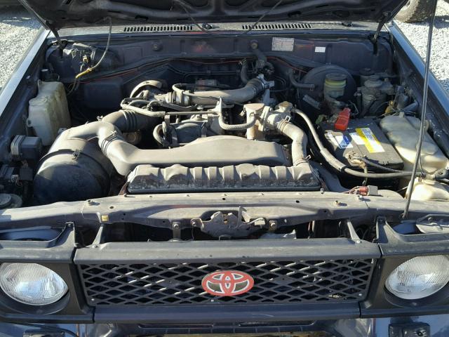 JT1V0LJ7009028320 - 1987 TOYOTA LANDCRUISE GRAY photo 7