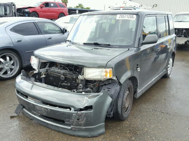 JTLKT324650183658 - 2005 TOYOTA SCION XB CHARCOAL photo 2