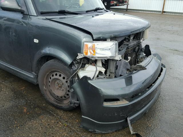 JTLKT324650183658 - 2005 TOYOTA SCION XB CHARCOAL photo 9