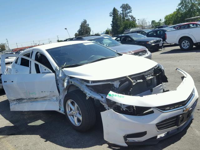 1G1ZB5ST3HF275319 - 2017 CHEVROLET MALIBU LS თეთრი ფოტო 1