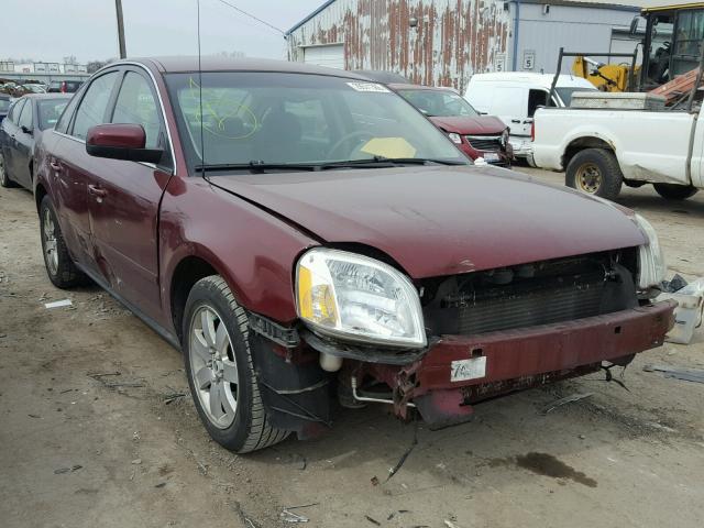 1MEFM40155G612917 - 2005 MERCURY MONTEGO LU MAROON photo 1