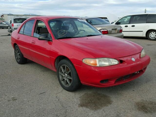 1MEFM10P6WW622303 - 1998 MERCURY TRACER GS RED photo 1