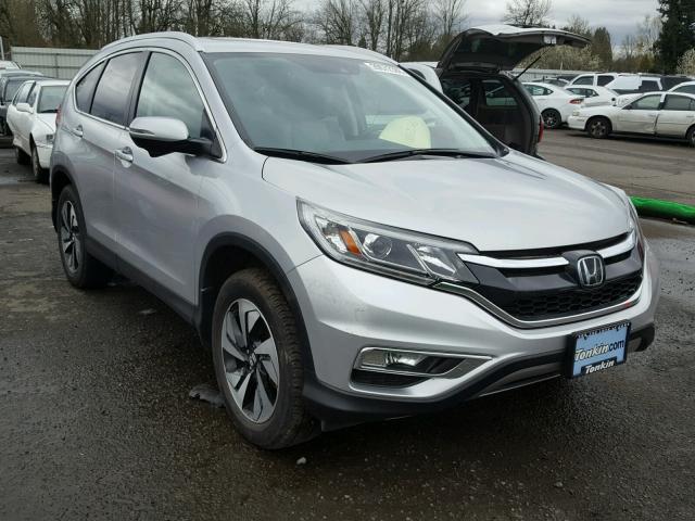 5J6RM4H90FL129055 - 2015 HONDA CR-V TOURI SILVER photo 1