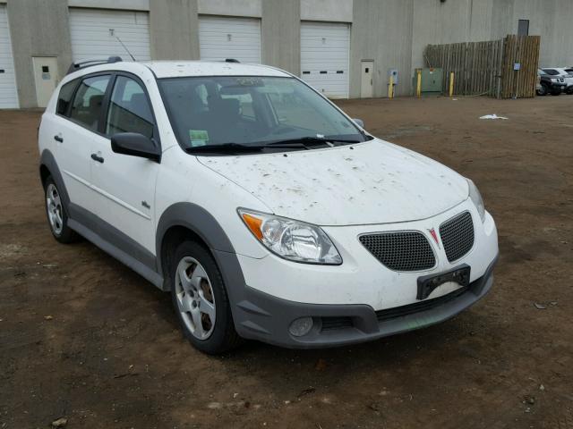 5Y2SL65878Z417740 - 2008 PONTIAC VIBE WHITE photo 1