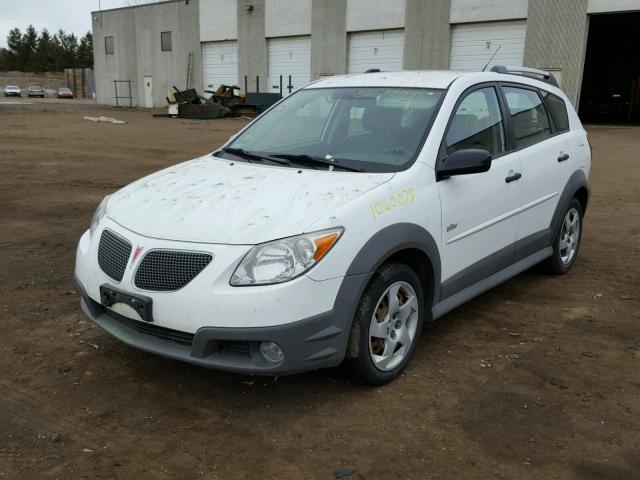 5Y2SL65878Z417740 - 2008 PONTIAC VIBE WHITE photo 2