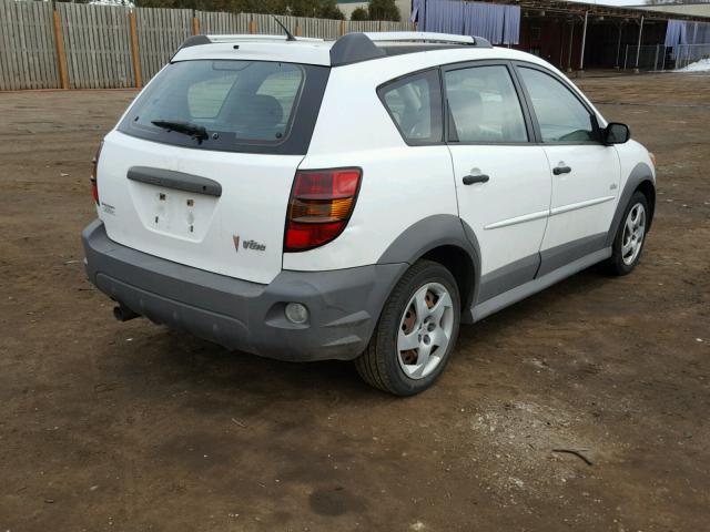 5Y2SL65878Z417740 - 2008 PONTIAC VIBE WHITE photo 4