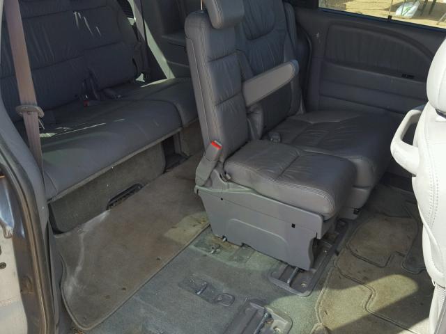 5FNRL38747B080173 - 2007 HONDA ODYSSEY EX BLUE photo 6