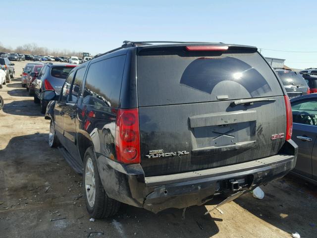 1GKFK16357J365181 - 2007 GMC YUKON XL K BLACK photo 3