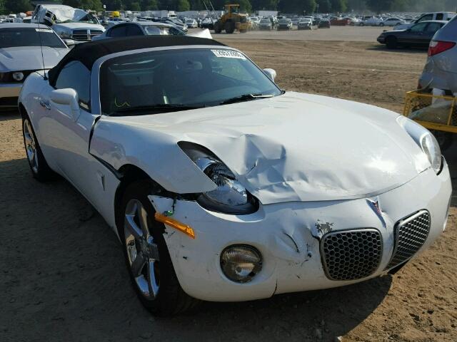 1G2MC35B18Y122338 - 2008 PONTIAC SOLSTICE WHITE photo 1