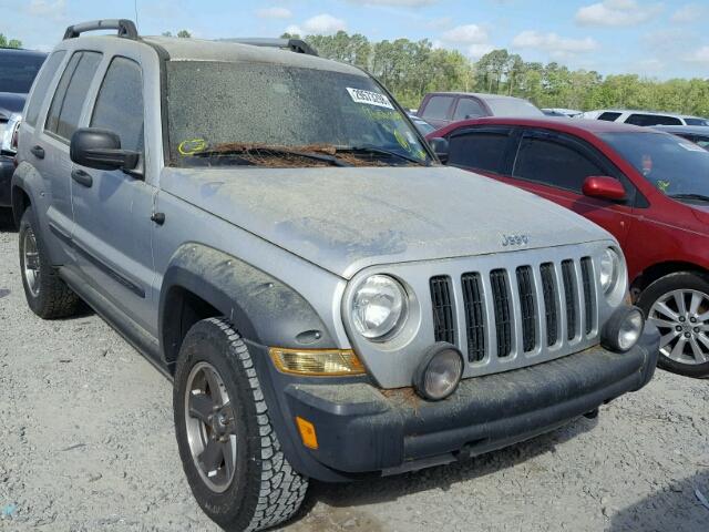 1J4GK38K95W683198 - 2005 JEEP LIBERTY RE GRAY photo 1