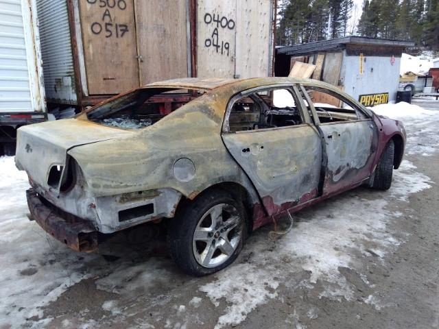 1G1ZH57B38F282608 - 2008 CHEVROLET MALIBU 1LT RED photo 4