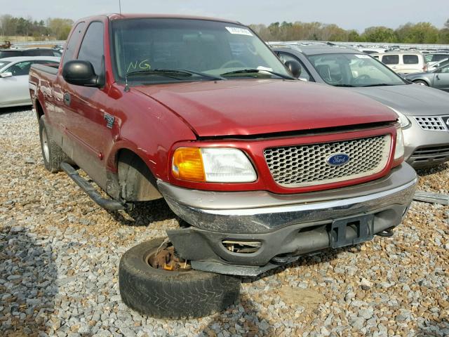 2FTRX18W14CA33346 - 2004 FORD F-150 HERI RED photo 9