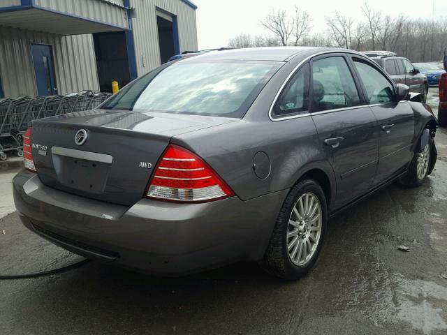 1MEFM43175G624367 - 2005 MERCURY MONTEGO PR GRAY photo 4