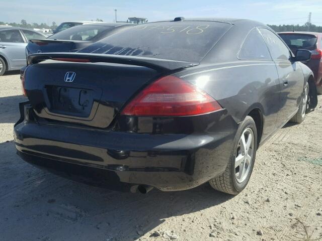 1HGCM72655A009128 - 2005 HONDA ACCORD EX BLACK photo 4