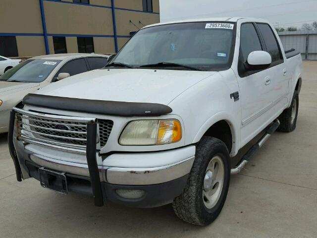 1FTRW08L71KC62219 - 2001 FORD F150 SUPER WHITE photo 2