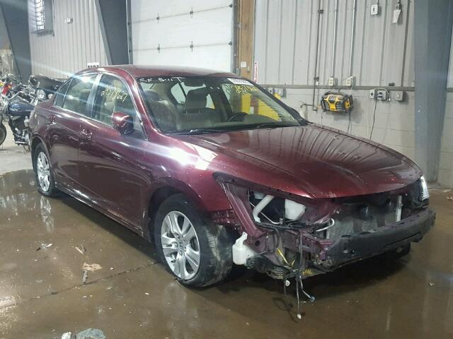 1HGCP2F47AA155771 - 2010 HONDA ACCORD LX- BURGUNDY photo 1