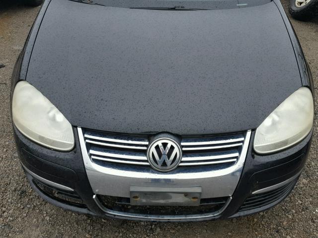 3VWPF71K16M709237 - 2006 VOLKSWAGEN JETTA VALU BLACK photo 7