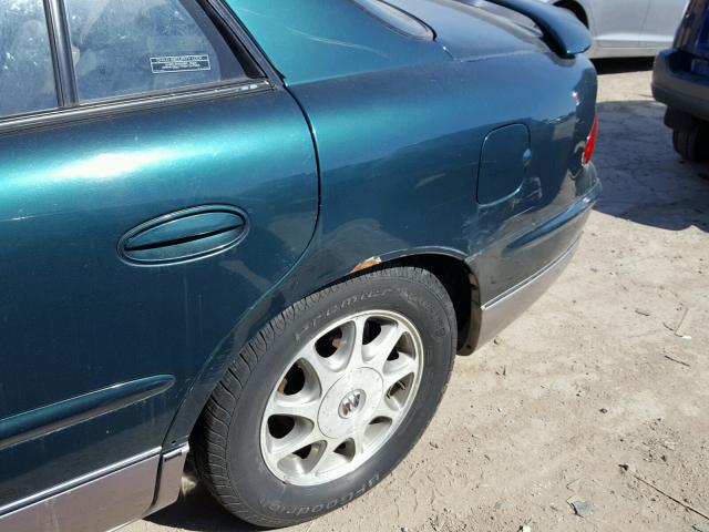 2G4WF5219V1453097 - 1997 BUICK REGAL GS GREEN photo 10