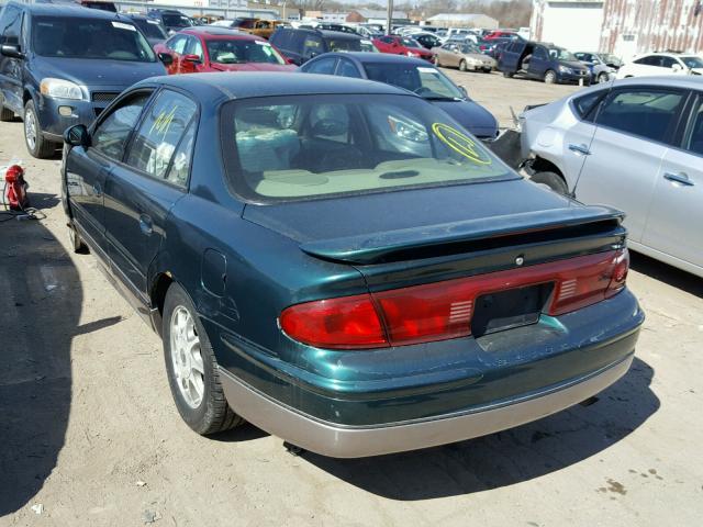 2G4WF5219V1453097 - 1997 BUICK REGAL GS GREEN photo 3