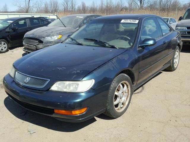 19UYA3152XL007926 - 1999 ACURA 2.3CL GREEN photo 2