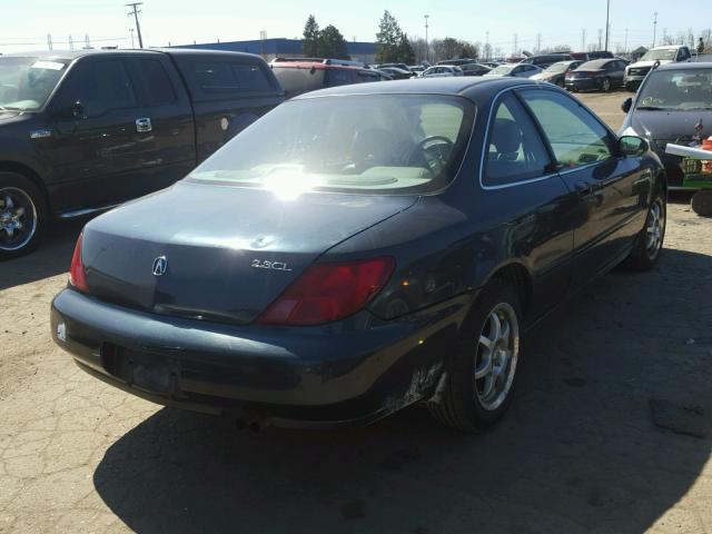 19UYA3152XL007926 - 1999 ACURA 2.3CL GREEN photo 4