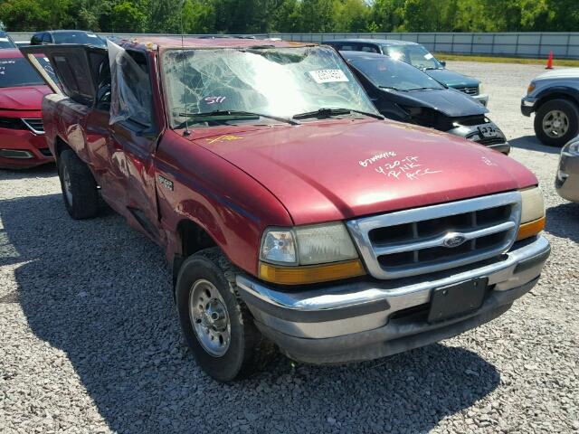 1FTYR14C5WPB46669 - 1998 FORD RANGER SUP MAROON photo 1