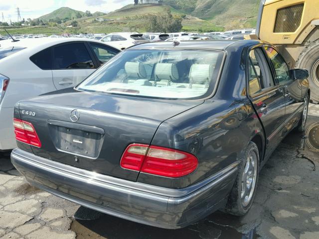 WDBJF70J12B493536 - 2002 MERCEDES-BENZ E 430 CHARCOAL photo 4